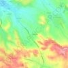Mappa topografica La Fontanarié, altitudine, rilievo
