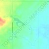 Mappa topografica Duncan Dam, altitudine, rilievo