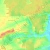 Mappa topografica La Chaume Blanche, altitudine, rilievo