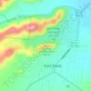 Mappa topografica Sleeping Lion Mountain, altitudine, rilievo
