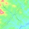 Mappa topografica Woolwine, altitudine, rilievo
