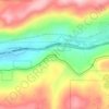 Mappa topografica Troy, altitudine, rilievo
