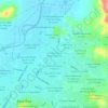 Mappa topografica Colonia Manuel Ávila Camacho, altitudine, rilievo