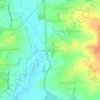 Mappa topografica Doddagattinagabbe, altitudine, rilievo