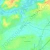 Mappa topografica L'Illeau, altitudine, rilievo