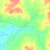 Mappa topografica Chase, altitudine, rilievo
