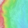 Mappa topografica Mitterdorf, altitudine, rilievo