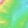 Mappa topografica Vich, altitudine, rilievo
