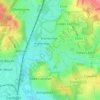 Mappa topografica Lord's Wood, altitudine, rilievo
