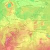 Mappa topografica Lauta, altitudine, rilievo