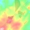Mappa topografica Ythanwells, altitudine, rilievo