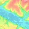 Mappa topografica Le Petit Marles, altitudine, rilievo