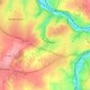 Mappa topografica La Petite Paumerie, altitudine, rilievo