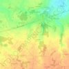 Mappa topografica Mocque Souris, altitudine, rilievo