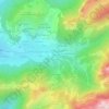 Mappa topografica La Palud, altitudine, rilievo