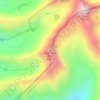 Mappa topografica Little Bear Peak, altitudine, rilievo