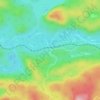 Mappa topografica Batchewana, altitudine, rilievo