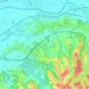 Mappa topografica Fornoli, altitudine, rilievo