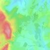 Mappa topografica Assarts, altitudine, rilievo