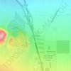 Mappa topografica Wheeler Ridge, altitudine, rilievo