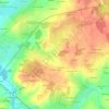 Mappa topografica Bien-Y-Vient, altitudine, rilievo