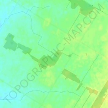 Mappa topografica McGrath Drain, altitudine, rilievo