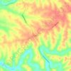 Mappa topografica Southville, altitudine, rilievo