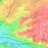 Mappa topografica Waterval, altitudine, rilievo