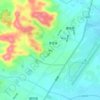 Mappa topografica 錦田, altitudine, rilievo