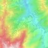 Mappa topografica Villa di Sassonero, altitudine, rilievo