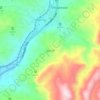Mappa topografica Quincha, altitudine, rilievo