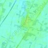 Mappa topografica Altedo, altitudine, rilievo