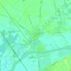 Mappa topografica Saint-Usage, altitudine, rilievo