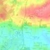 Mappa topografica La Haute Martinaie, altitudine, rilievo