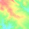 Mappa topografica Perones, altitudine, rilievo