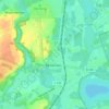 Mappa topografica Groß Besten, altitudine, rilievo