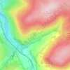 Mappa topografica Ayle, altitudine, rilievo