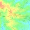 Mappa topografica Sutherland, altitudine, rilievo