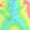 Mappa topografica Mittelberg, altitudine, rilievo