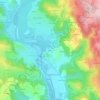 Mappa topografica Ciran, altitudine, rilievo