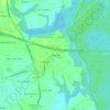 Mappa topografica Rivercrest, altitudine, rilievo