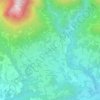 Mappa topografica Sogne, altitudine, rilievo