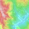 Mappa topografica Le Blaquet, altitudine, rilievo