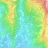 Mappa topografica Villa Arrighi, altitudine, rilievo