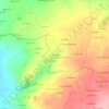 Mappa topografica La Sébaudière, altitudine, rilievo