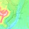 Mappa topografica Macas, altitudine, rilievo