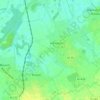 Mappa topografica Hameau de la Fosse, altitudine, rilievo