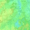 Mappa topografica Loveren, altitudine, rilievo