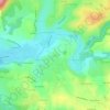 Mappa topografica Le Pinier, altitudine, rilievo