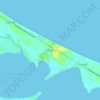 Mappa topografica Buen País, altitudine, rilievo